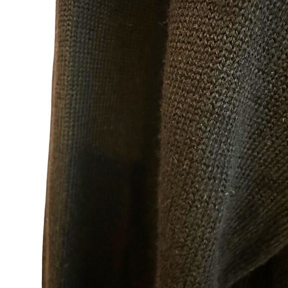 Ella Moss Karla Black Open Lightweight Long Sleeve Knit Cardigan Sweater XXL - Picture 4 of 7